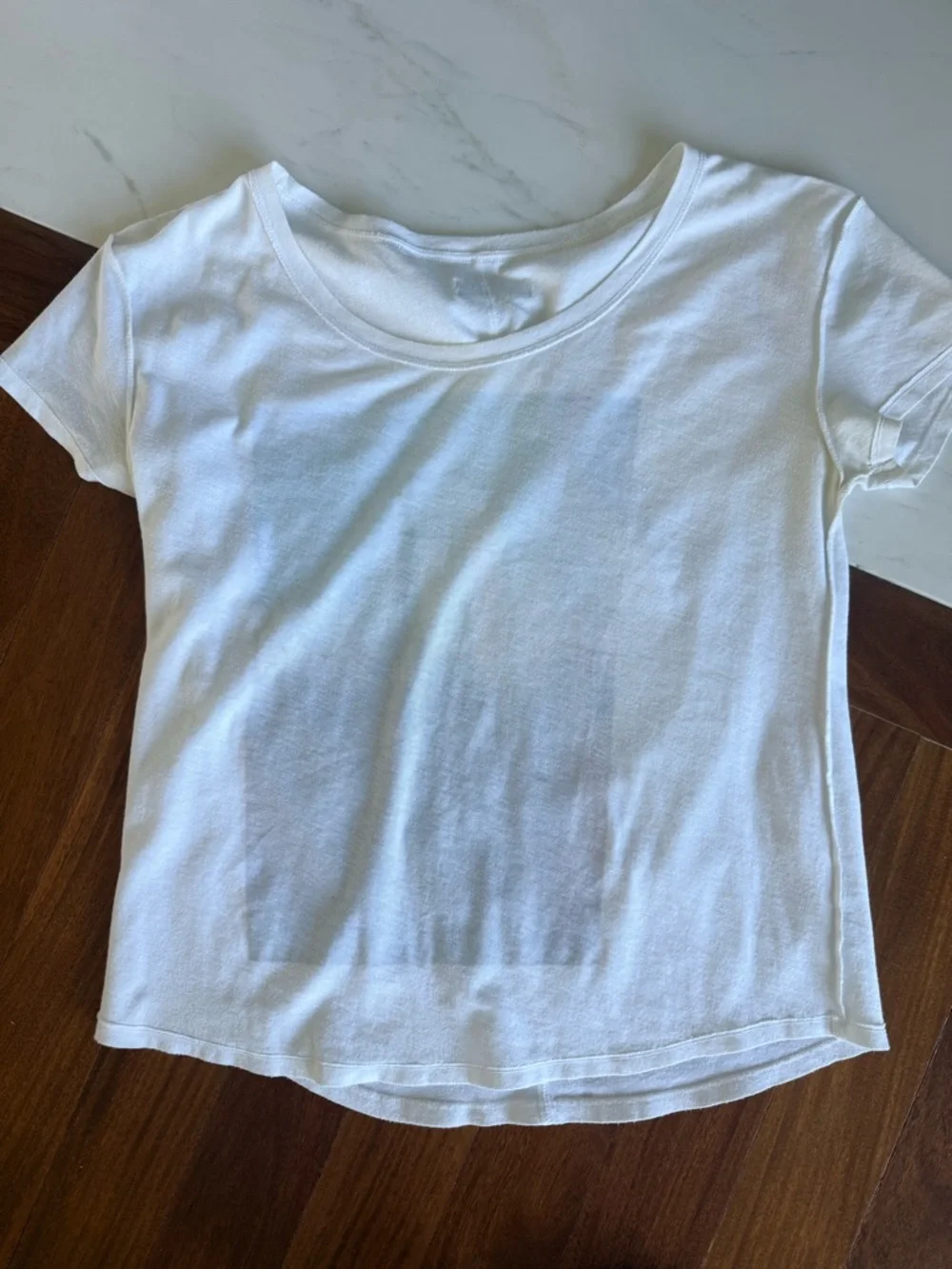 A&F Abercrombie & Fitch Women’s Top Graphic Scoop Neck Women's Tee Shirt Size L